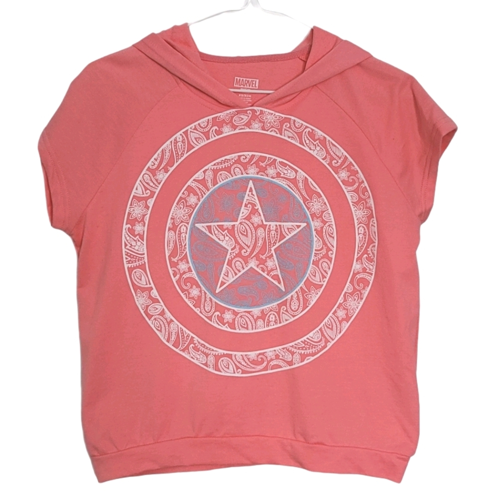 Marvel Pink Hooded Top